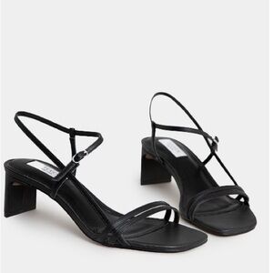 Steven New York Oceana Strappy Black Heel Sandals